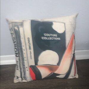 Fashion Pillow - Black and White